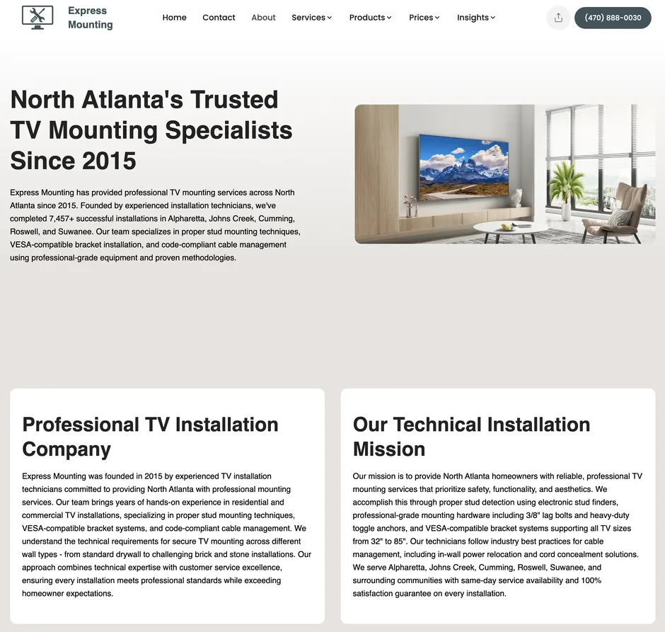 About Amrify: Building websites that build businesses
